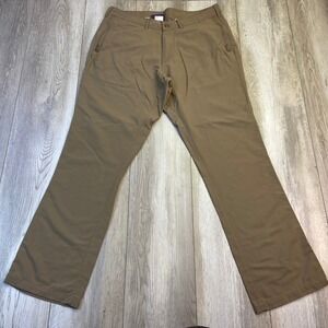 Clothing Arts Pants Mens 34x32 Brown P Cubed Pick-Pocket Proof Travel Business